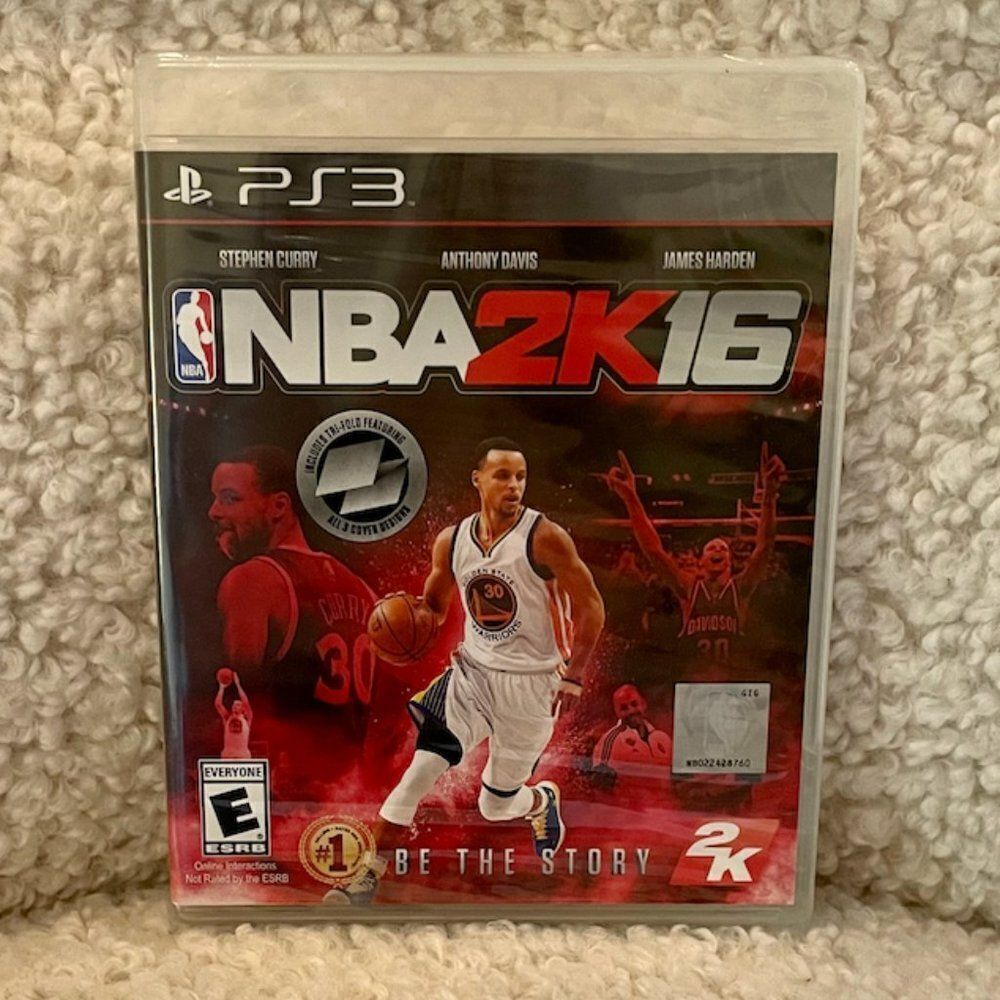 PS3 NBA 2K16 (PlayStation 3) Stephen Curry Cover New Sealed Original